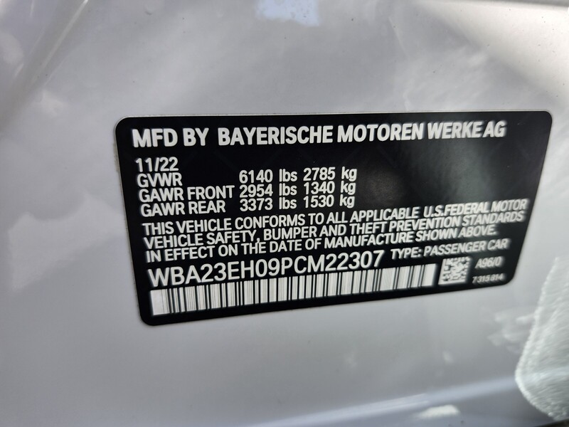 Used 2023 BMW 7 SERIES 740I SEDAN in FT. PIERCE, FLORIDA