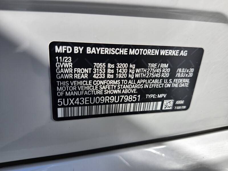 Used 2024 BMW X5 XDRIVE50E PLUG-IN HYBRID in FT. PIERCE, FLORIDA