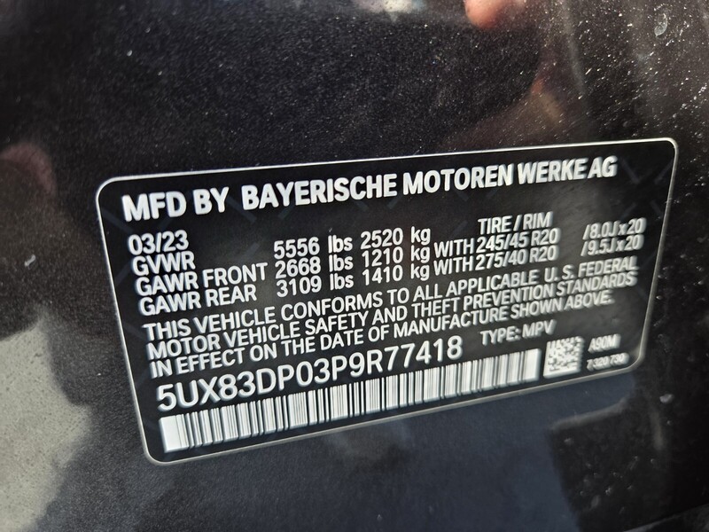 Used 2023 BMW X3 M40I SPORTS ACTIVITY VEHICLE in FT. PIERCE, FLORIDA