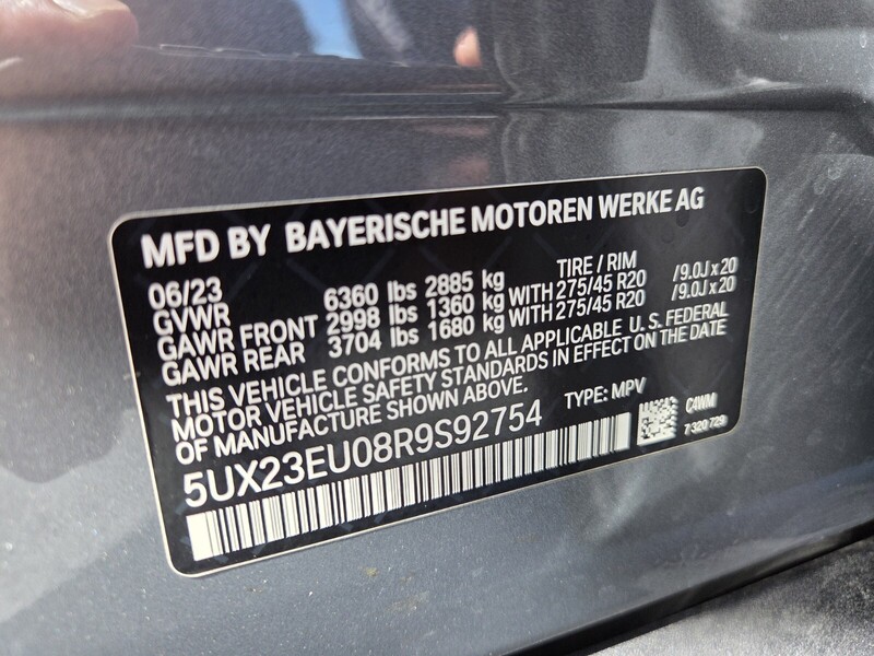 Used 2024 BMW X5 XDRIVE40I SPORTS ACTIVITY VEHICLE in FT. PIERCE, FLORIDA