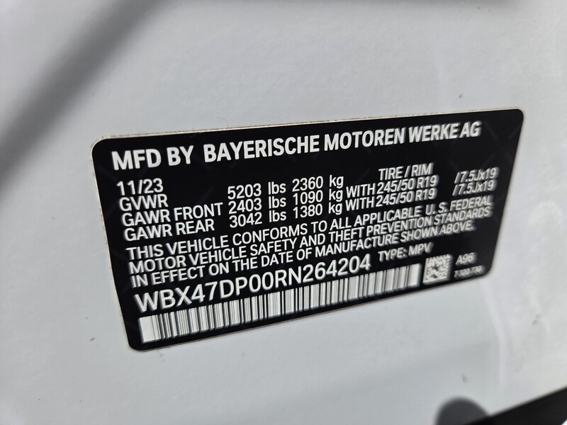 Used 2024 BMW X3 SDRIVE30I SPORTS ACTIVITY VEHICLE SOUTH AFRICA in FT. PIERCE, FLORIDA