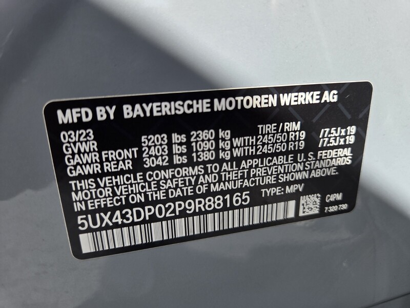 Used 2023 BMW X3 SDRIVE30I SPORTS ACTIVITY VEHICLE in FT. PIERCE, FLORIDA