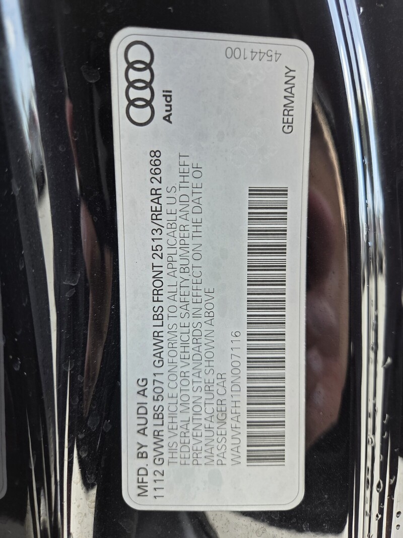 Used 2013 AUDI A5 2DR CABRIOLET AUTO QUATTRO 2.0T PRESTIGE in FT. PIERCE, FLORIDA