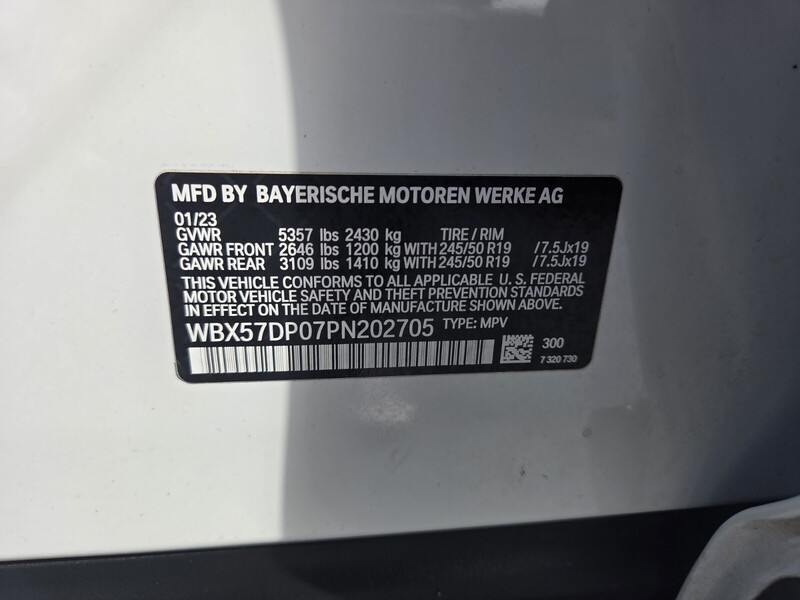 Used 2023 BMW X3 XDRIVE30I SPORTS ACTIVITY VEHICLE SOUTH AFRICA in FT. PIERCE, FLORIDA