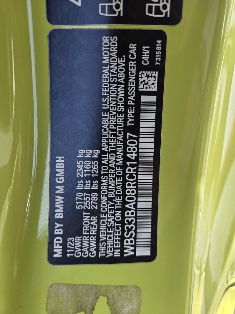 Used 2024 BMW M4 COMPETITION XDRIVE CONVERTIBLE in FT. PIERCE, FLORIDA