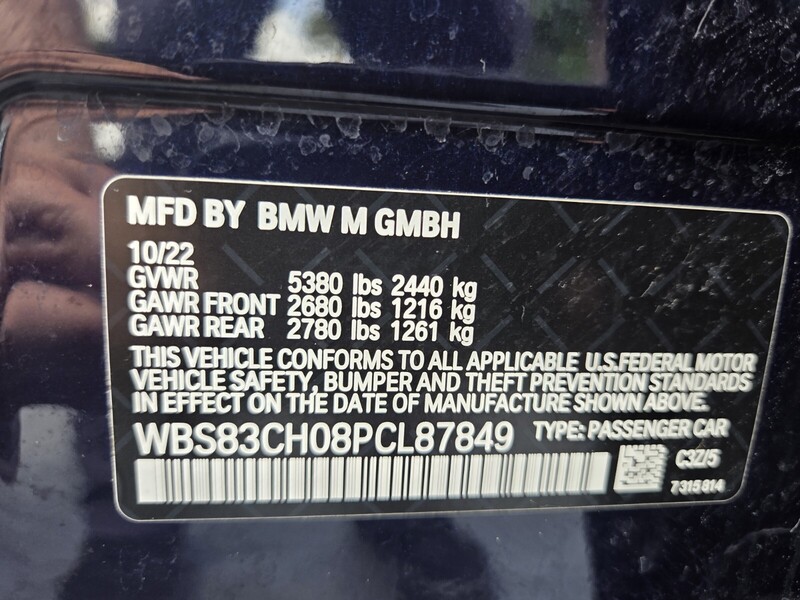 Used 2023 BMW M5 SEDAN in FT. PIERCE, FLORIDA