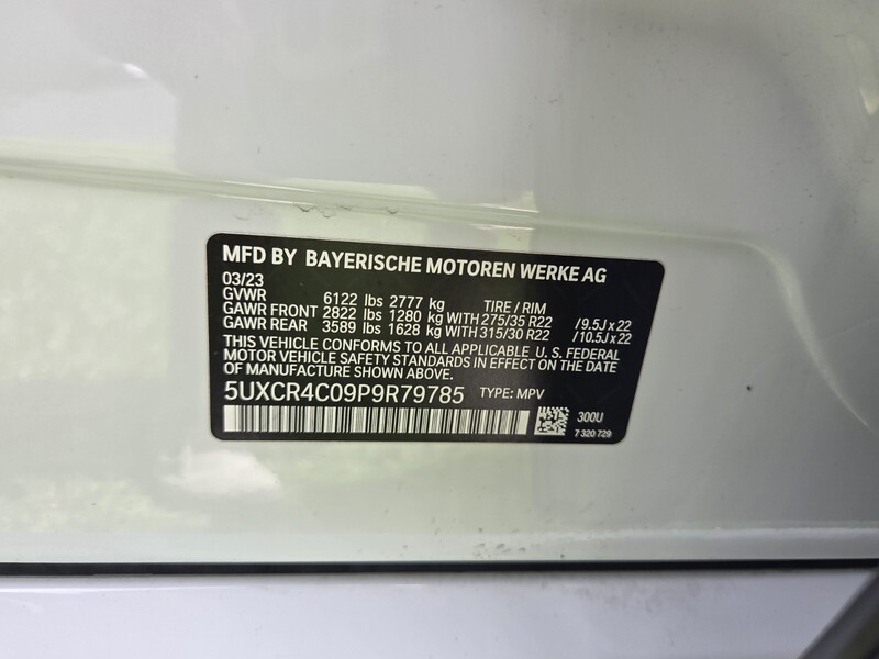 Used 2023 BMW X5 SDRIVE40I SPORTS ACTIVITY VEHICLE in FT. PIERCE, FLORIDA