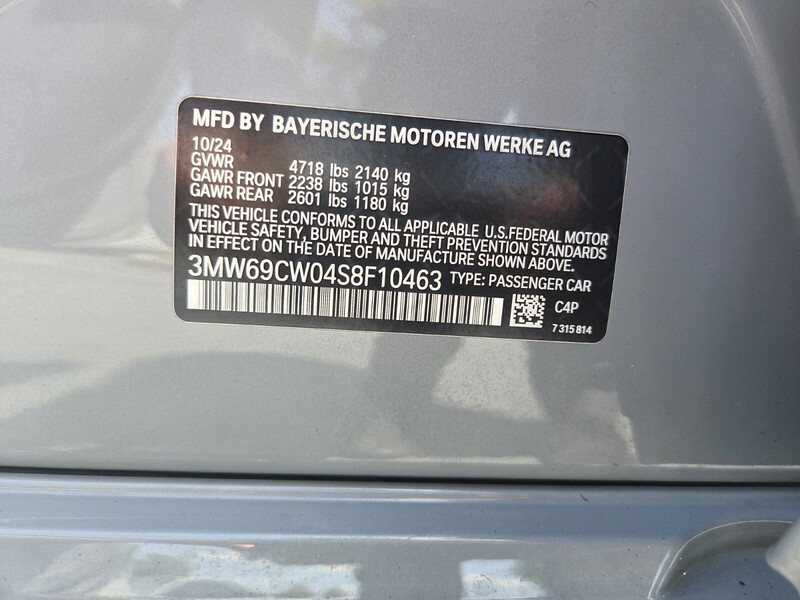 Used 2025 BMW 3 SERIES 330I SEDAN in FT. PIERCE, FLORIDA