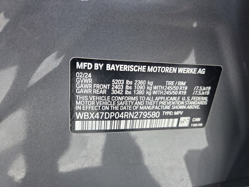 Used 2024 BMW X3 SDRIVE30I SPORTS ACTIVITY VEHICLE SOUTH AFRICA in FT. PIERCE, FLORIDA