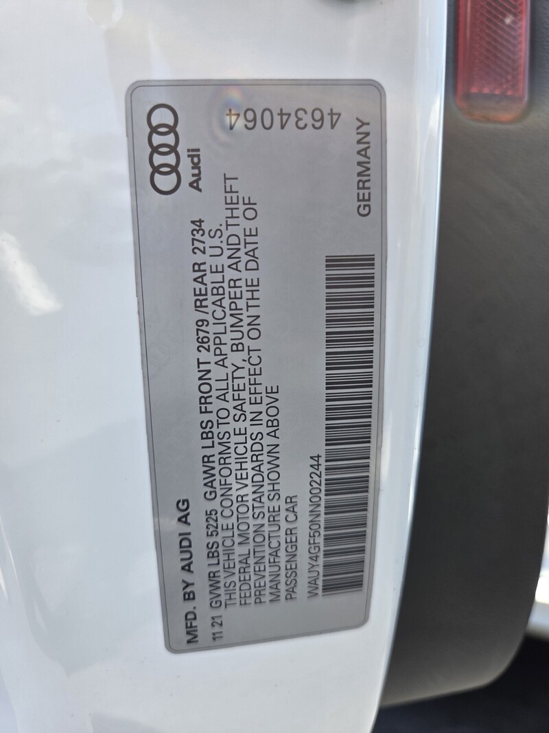 Used 2022 AUDI S5 PRESTIGE 3.0 TFSI QUATTRO in FT. PIERCE, FLORIDA