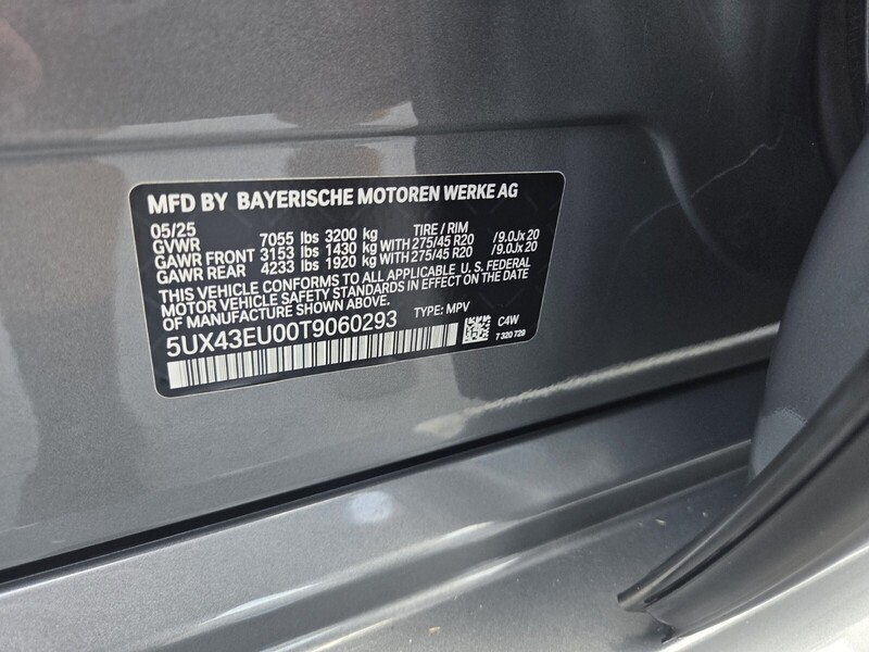 Used 2026 BMW X5 XDRIVE50E PLUG-IN HYBRID in FT. PIERCE, FLORIDA