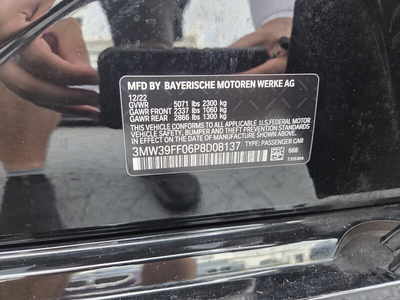 Used 2023 BMW 3 SERIES 330E PLUG-IN HYBRID in FT. PIERCE, FLORIDA