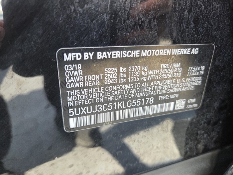 Used 2019 BMW X4 XDRIVE30I SPORTS ACTIVITY COUPE in FT. PIERCE, FLORIDA