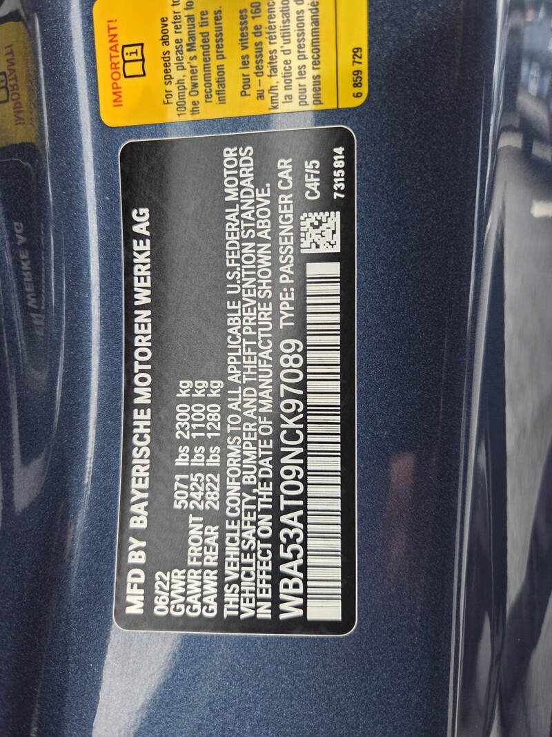 Used 2022 BMW 4 SERIES M440I CONVERTIBLE in FT. PIERCE, FLORIDA