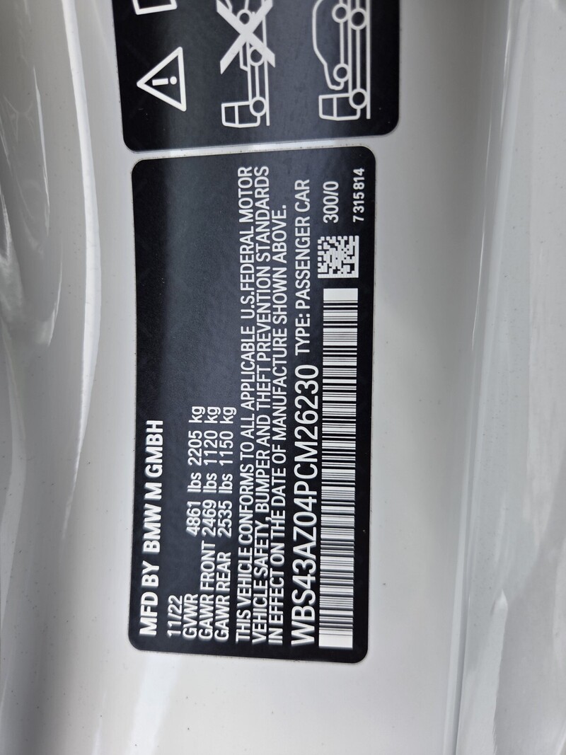 Used 2023 BMW M4 COMPETITION XDRIVE COUPE in FT. PIERCE, FLORIDA