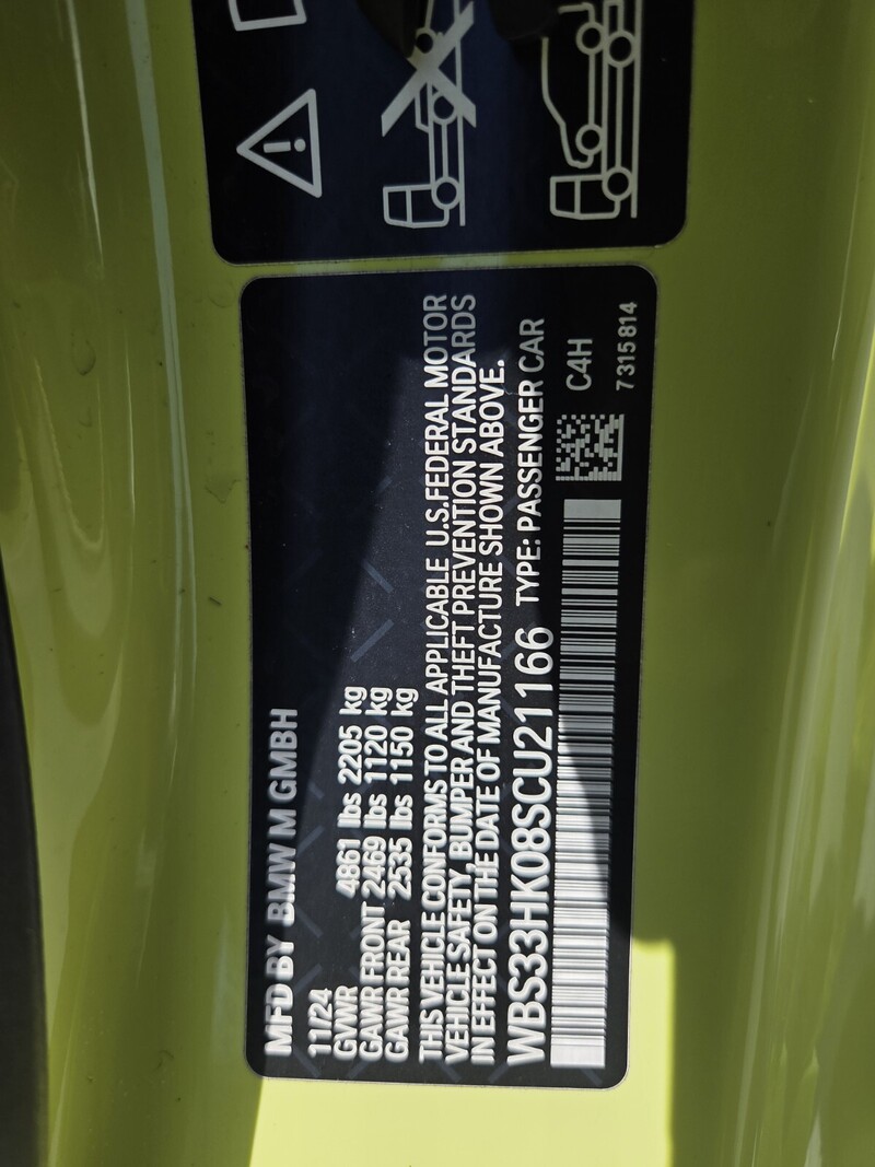 Used 2025 BMW M4 COMPETITION XDRIVE COUPE in FT. PIERCE, FLORIDA