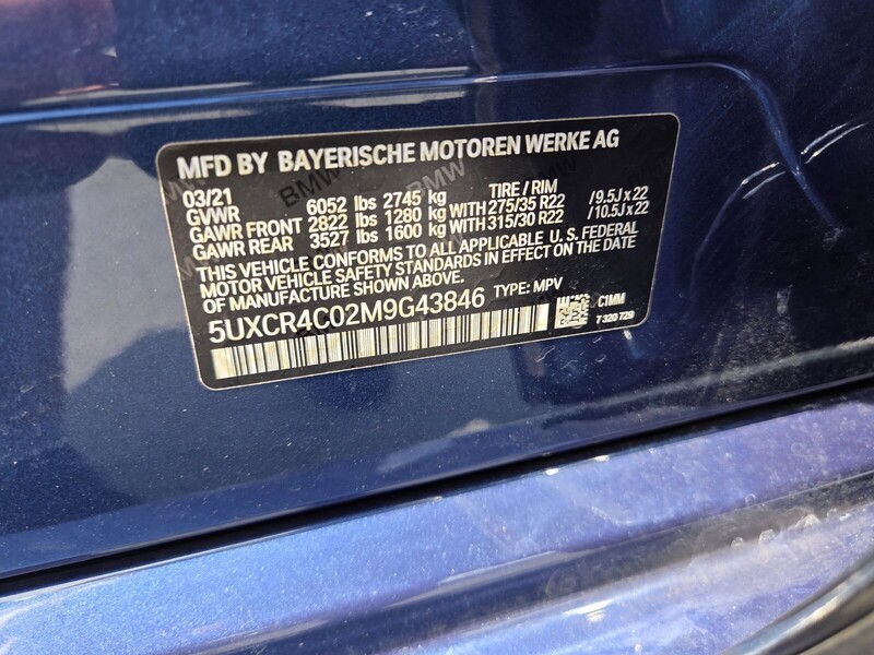 Used 2021 BMW X5 SDRIVE40I SPORTS ACTIVITY VEHICLE in FT. PIERCE, FLORIDA