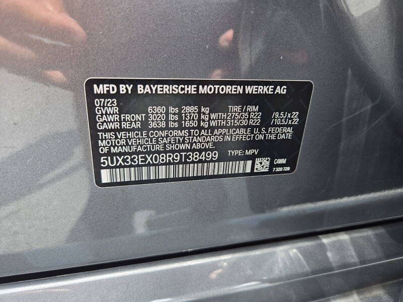 Used 2024 BMW X6 XDRIVE40I SPORTS ACTIVITY COUPE in FT. PIERCE, FLORIDA