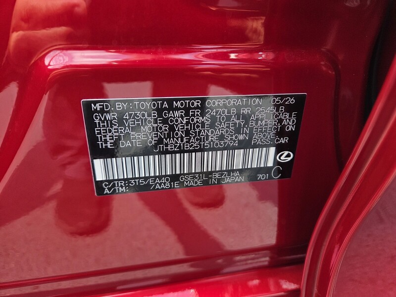 Used 2026 LEXUS IS IS 350 F SPORT DESIGN RWD in FT. PIERCE, FLORIDA