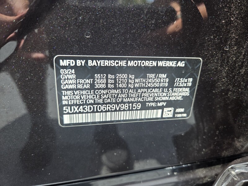Used 2024 BMW X4 M40I SPORTS ACTIVITY COUPE in FT. PIERCE, FLORIDA