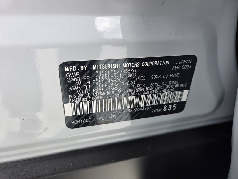 Used 2023 MITSUBISHI OUTLANDER SEL S-AWC in FT. PIERCE, FLORIDA