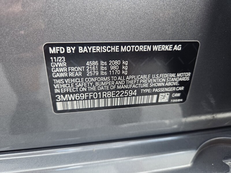 Used 2024 BMW 3 SERIES 330I SEDAN in FT. PIERCE, FLORIDA