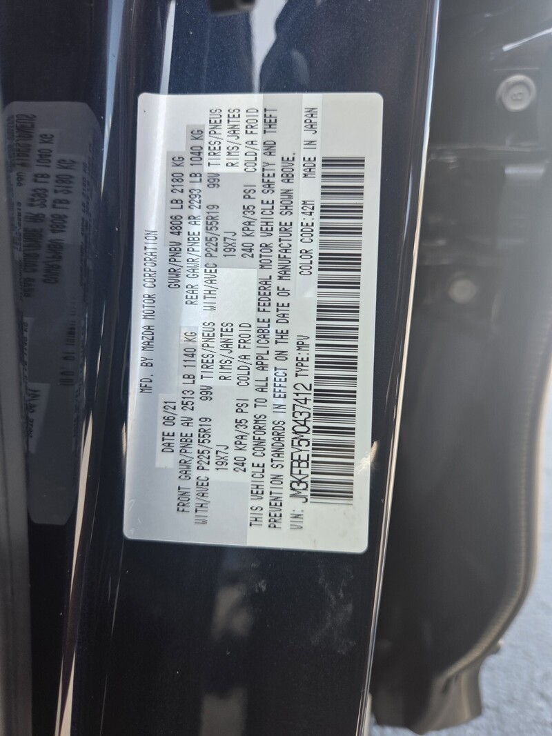 Used 2021 MAZDA CX-5 SIGNATURE AWD in FT. PIERCE, FLORIDA
