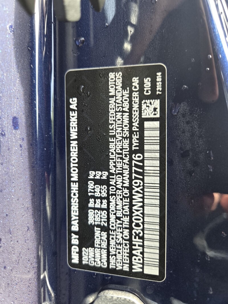 Used 2022 BMW Z4 SDRIVE30I ROADSTER in FT. PIERCE, FLORIDA