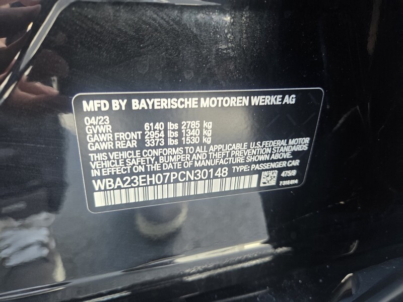 Used 2023 BMW 7 SERIES 740I SEDAN in FT. PIERCE, FLORIDA