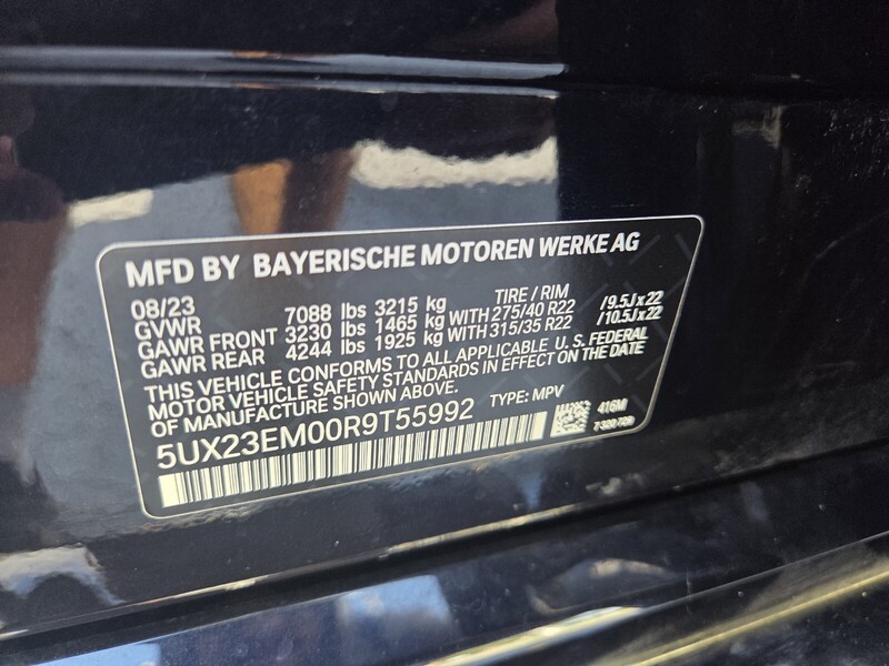 Used 2024 BMW X7 XDRIVE40I SPORTS ACTIVITY VEHICLE in FT. PIERCE, FLORIDA