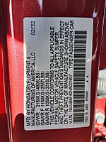 Used 2022 ACURA TLX W/TECHNOLOGY PACKAGE in FT. PIERCE, FLORIDA (Photo 1)