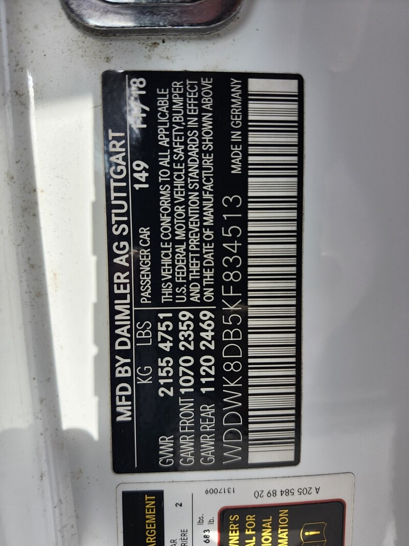 Used 2019 MERCEDES-BENZ C-CLASS C 300 in FT. PIERCE, FLORIDA