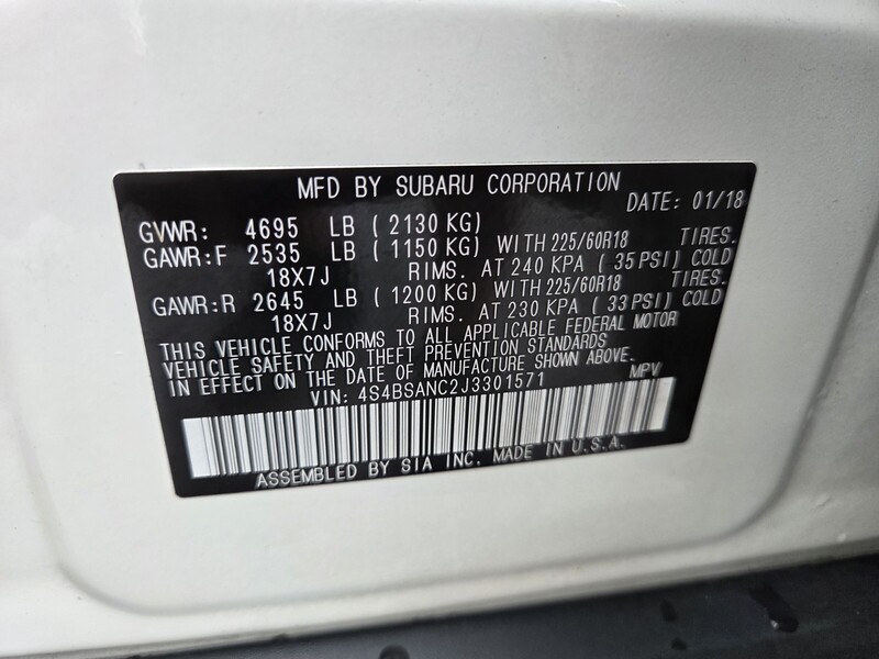 Used 2018 SUBARU OUTBACK LIMITED in FT. PIERCE, FLORIDA