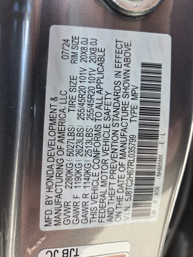 Used 2024 ACURA RDX W/A-SPEC PACKAGE in FT. PIERCE, FLORIDA