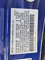 Used 2021 ACURA TLX W/A-SPEC PACKAGE in FT. PIERCE, FLORIDA (Photo 1)