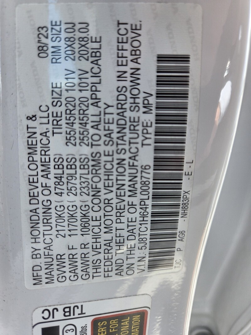 Used 2023 ACURA RDX W/A-SPEC PACKAGE in FT. PIERCE, FLORIDA