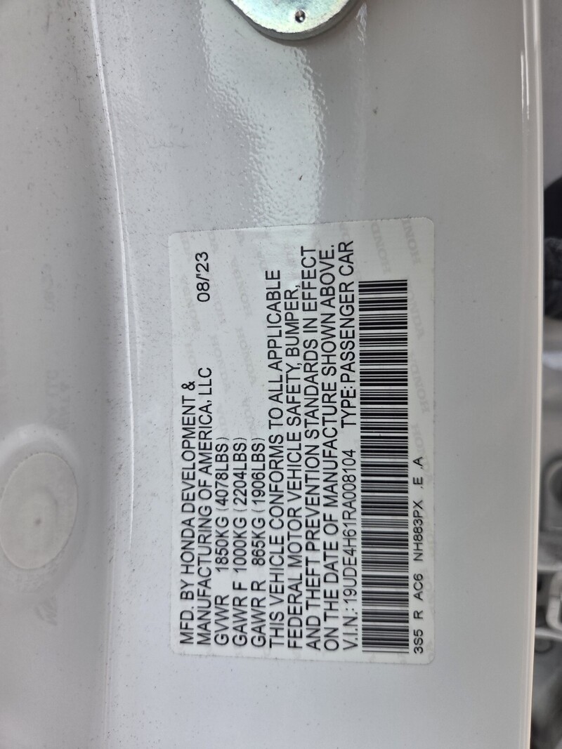 Used 2024 ACURA INTEGRA W/A-SPEC TECHNOLOGY PACKAGE in FT. PIERCE, FLORIDA