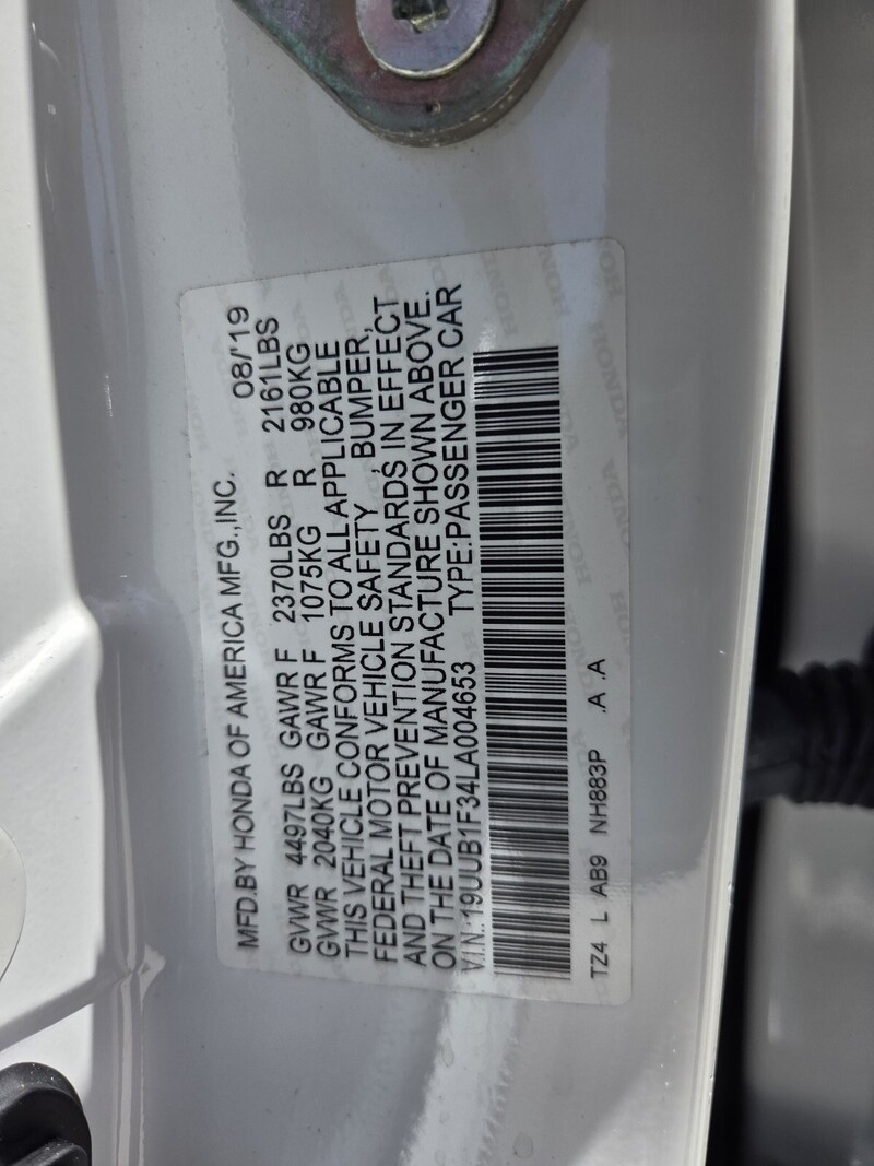 Used 2020 ACURA TLX  in FT. PIERCE, FLORIDA