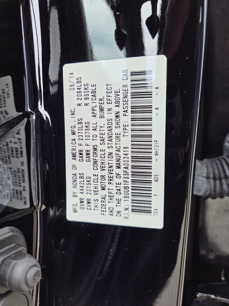 Used 2015 ACURA TLX Tech in FT. PIERCE, FLORIDA