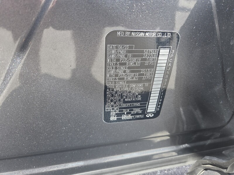 Used 2023 INFINITI QX50 LUXE in FT. PIERCE, FLORIDA