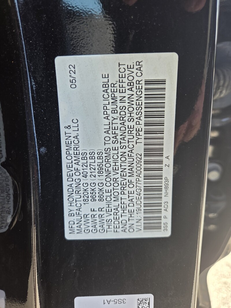 Used 2023 ACURA INTEGRA W/A-SPEC TECHNOLOGY PACKAGE in FT. PIERCE, FLORIDA