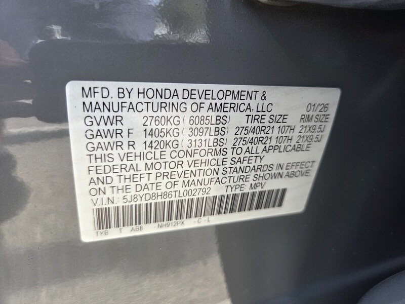 Used 2026 ACURA MDX TYPE S W/ADVANCE PACKAGE in FT. PIERCE, FLORIDA