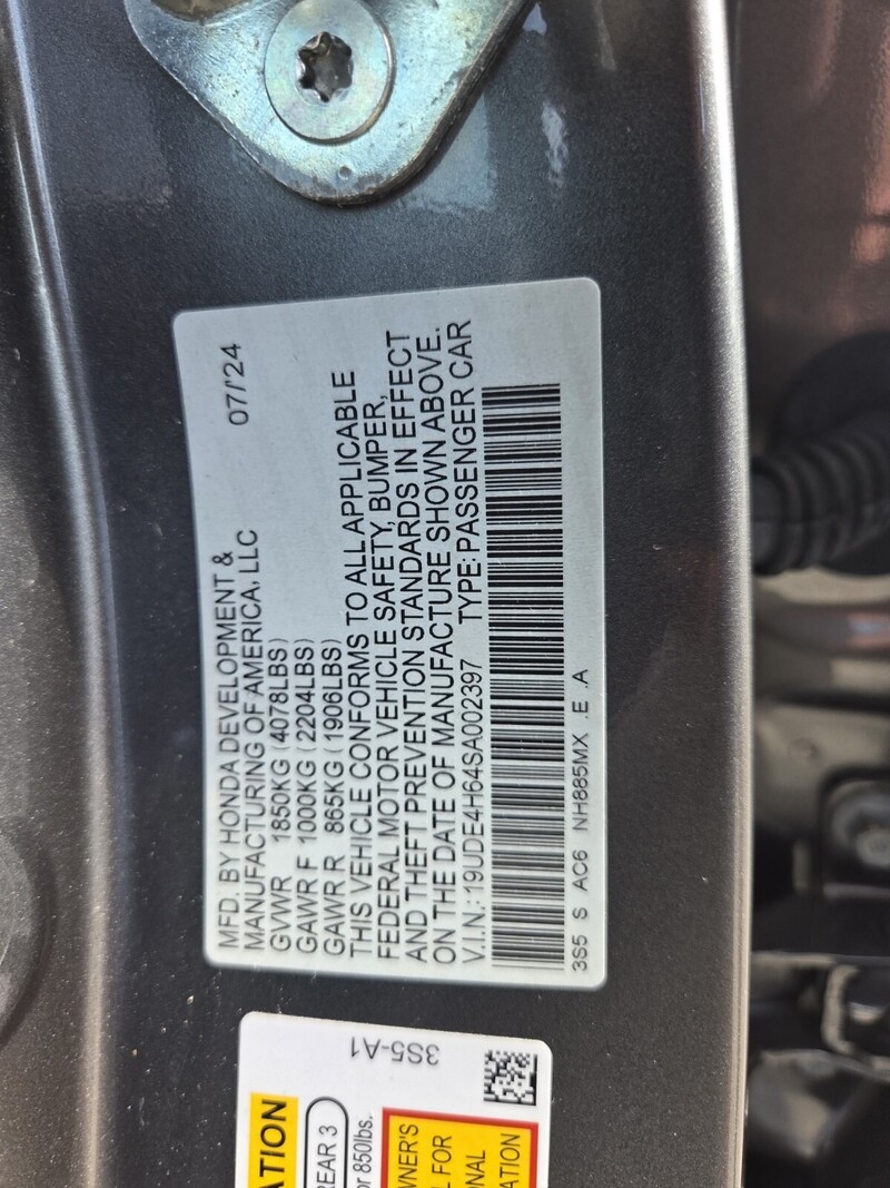 Used 2025 ACURA INTEGRA W/A-SPEC TECHNOLOGY PACKAGE in FT. PIERCE, FLORIDA