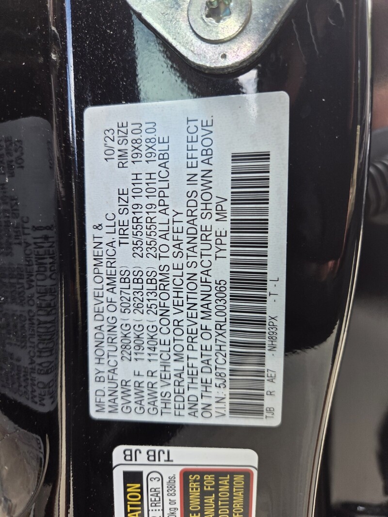 Used 2024 ACURA RDX W/ADVANCE PACKAGE in FT. PIERCE, FLORIDA