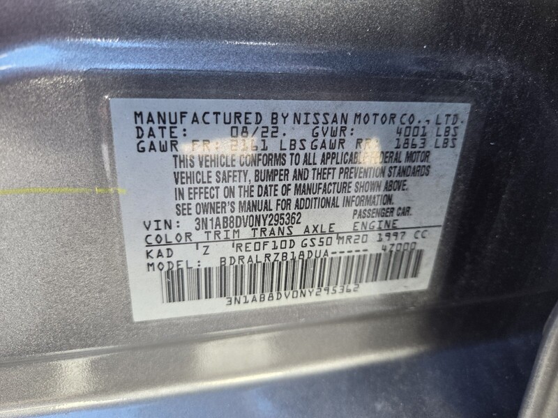 Used 2022 NISSAN SENTRA SR in FT. PIERCE, FLORIDA