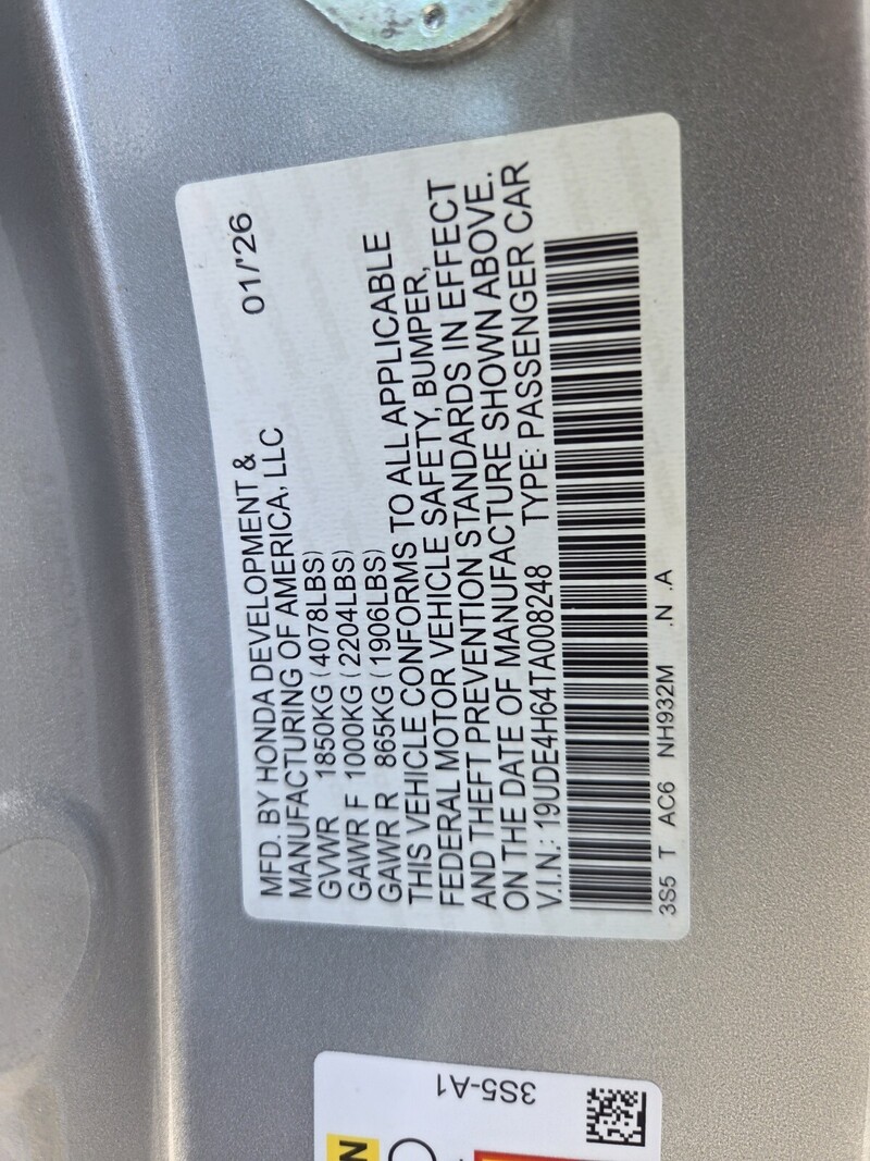 Used 2026 ACURA INTEGRA W/A-SPEC TECHNOLOGY PACKAGE in FT. PIERCE, FLORIDA