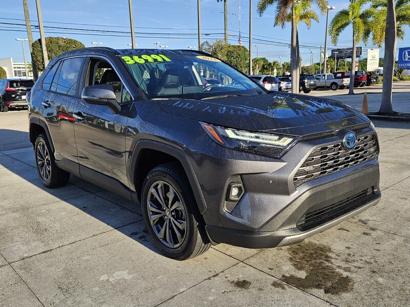 Used 2022 TOYOTA RAV4 HYBRID LIMITED in FT. PIERCE, FLORIDA