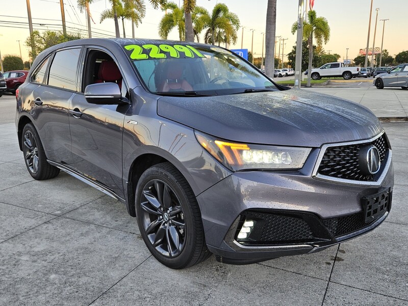 Used 2020 ACURA MDX W/TECHNOLOGY/A-SPEC PKG in FT. PIERCE, FLORIDA