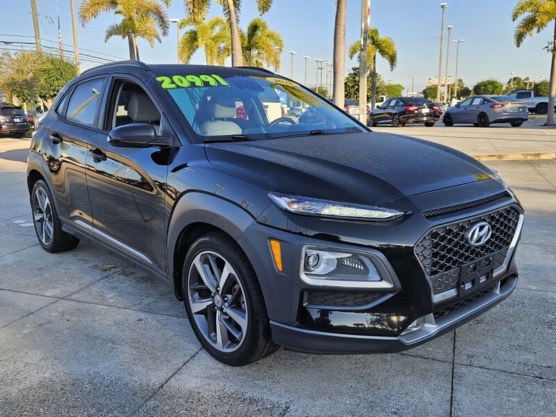 Used 2021 HYUNDAI KONA LIMITED in FT. PIERCE, FLORIDA