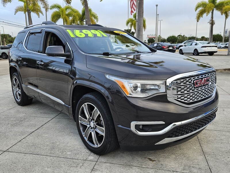 Used 2017 GMC ACADIA DENALI in FT. PIERCE, FLORIDA
